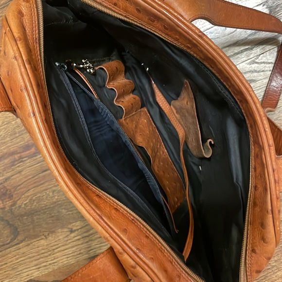 Bernd Berger Ostrich Handbag Vintage 90’s - Picture 5 of 6